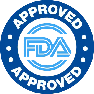 FDA registered facility badge