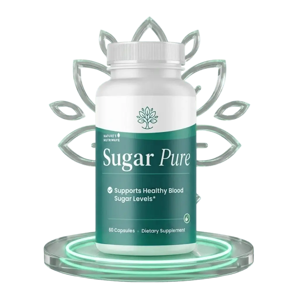 SugarPure blood sugar wellness supplement bottle